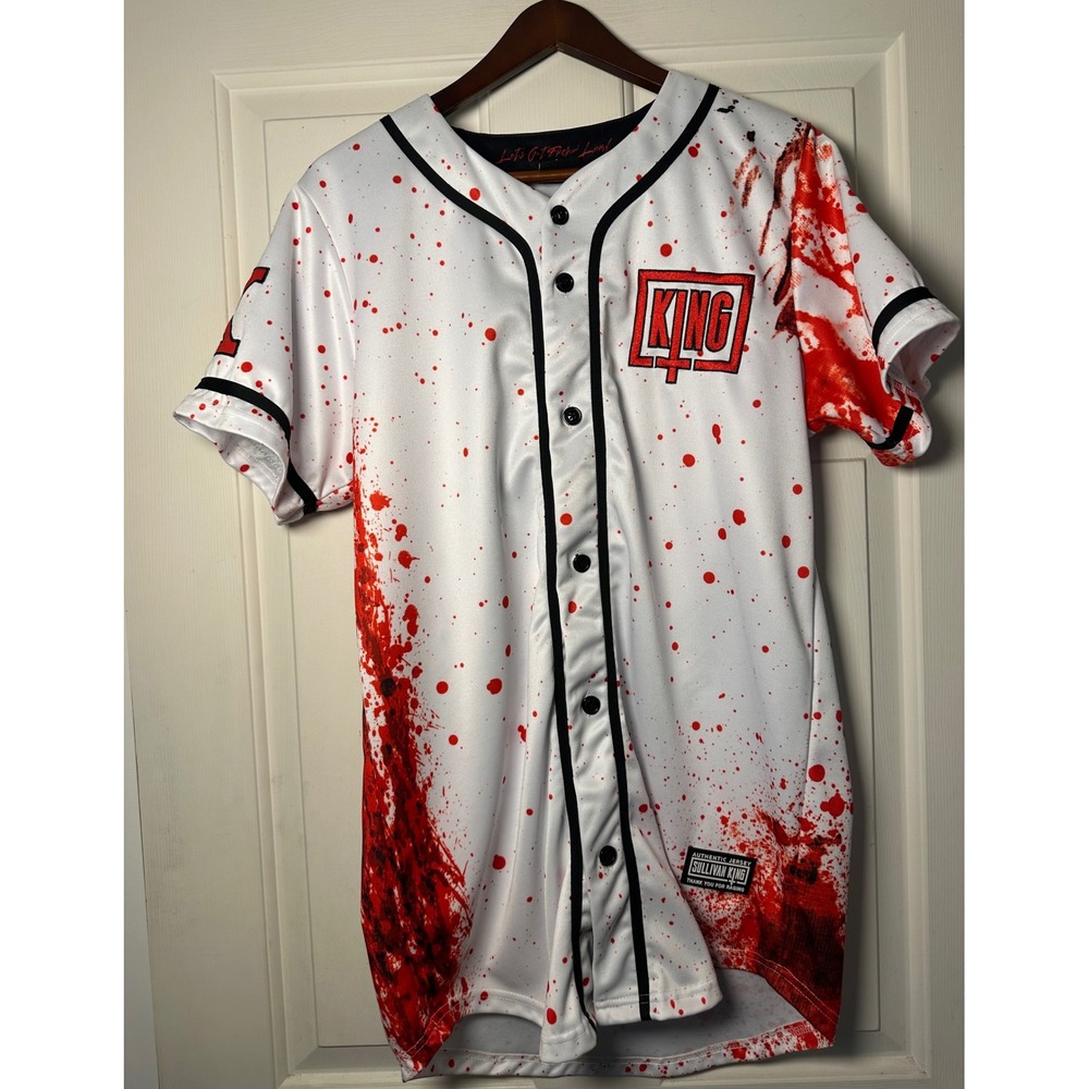 EDM Sullivan King "Thank You For Raging" Blood Spatter Jersey Adult‎ Size L